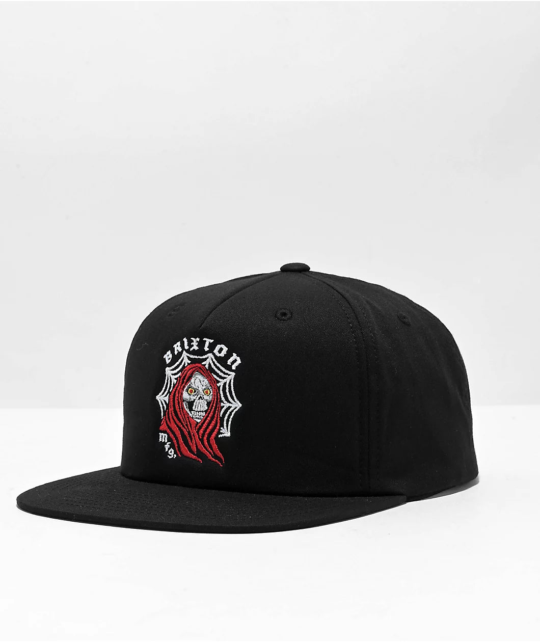 Gorra Snapback Reaper Negra de Brixton