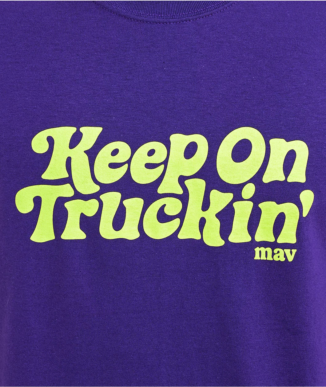 MAV Keep On Trucken Camiseta morada