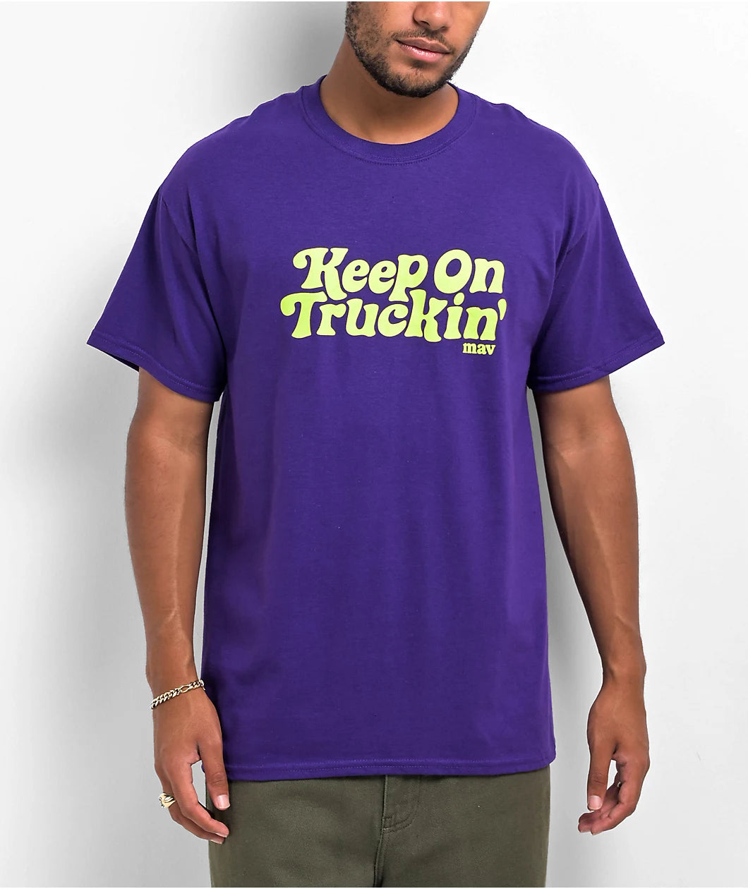 MAV Keep On Trucken Camiseta morada