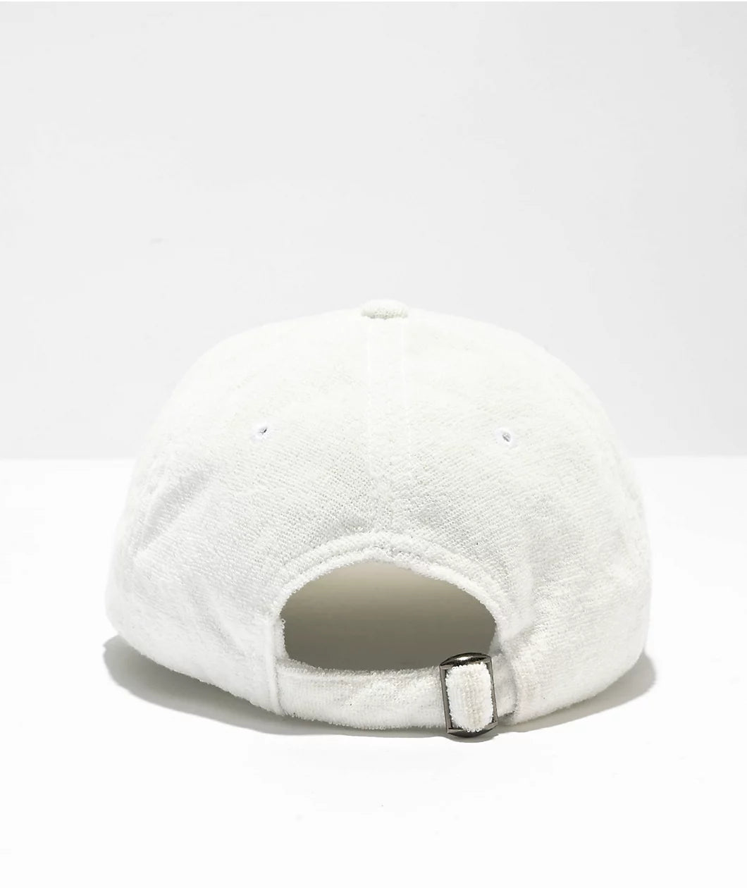 Gorra Strapback Blanco de Terry con Logo de Paterson