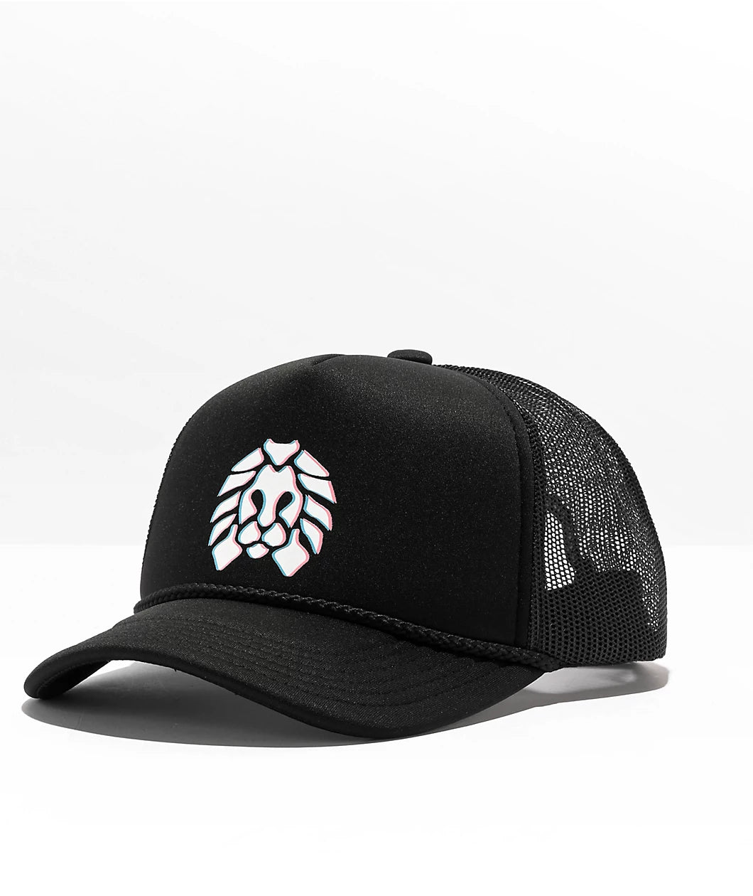 Gorra Trucker Negra Trippy Lion de Rastaclat